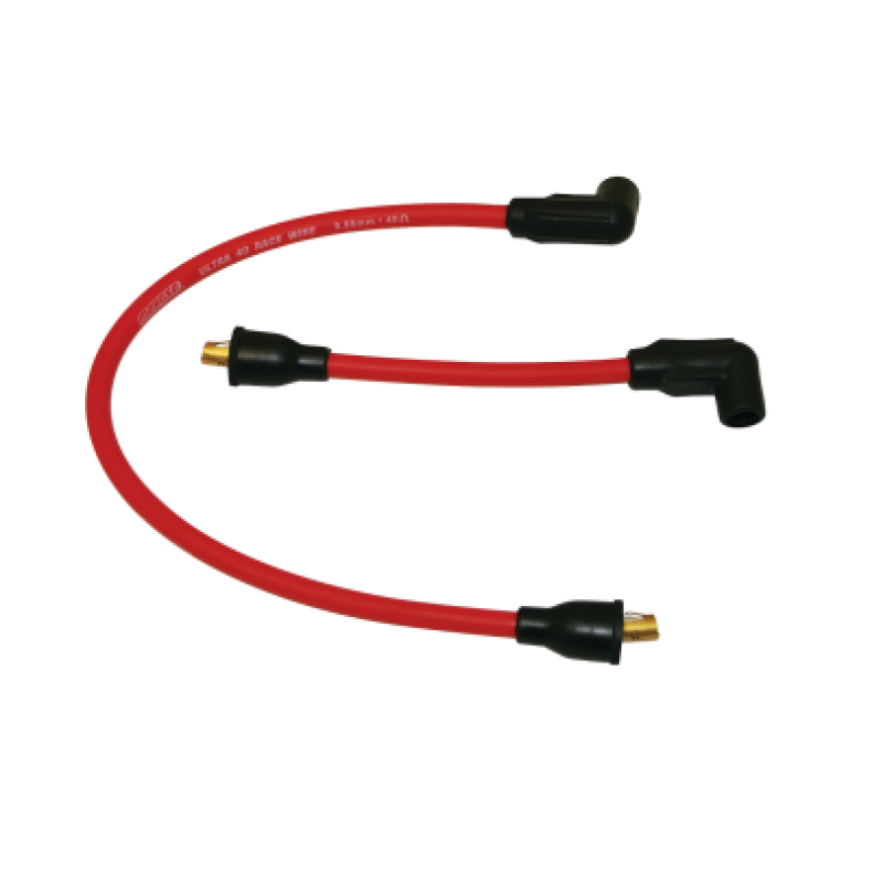 Moroso Harley-Davidson 1980-1984 FL/FXST / 1984-1989 FLST / 1991-1998 FXD Ultra 40 Wire Set - Red - 28622