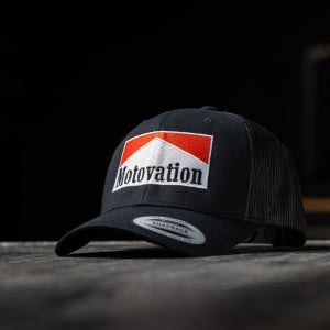 "Motovation Racing Heritage" Snapback Trucker Hat by Motovation Accessories