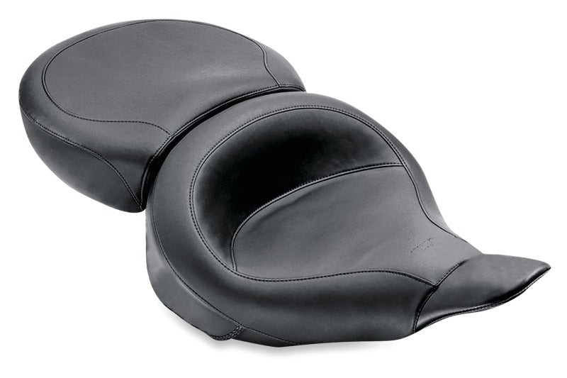 Mustang Motorcycle Mustang 1980-1988 Harley Electra Glide & Tour Glide Wide Touring 1PC Seat - Black - 75525