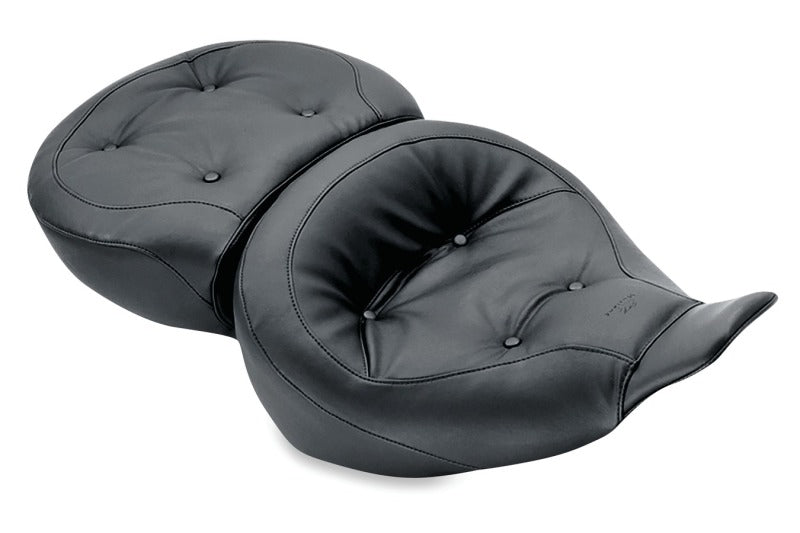Mustang Motorcycle Mustang 1980-1988 Harley Electra Glide, Tour Glide Wide Touring 1PC Seat Regal - Black - 75565