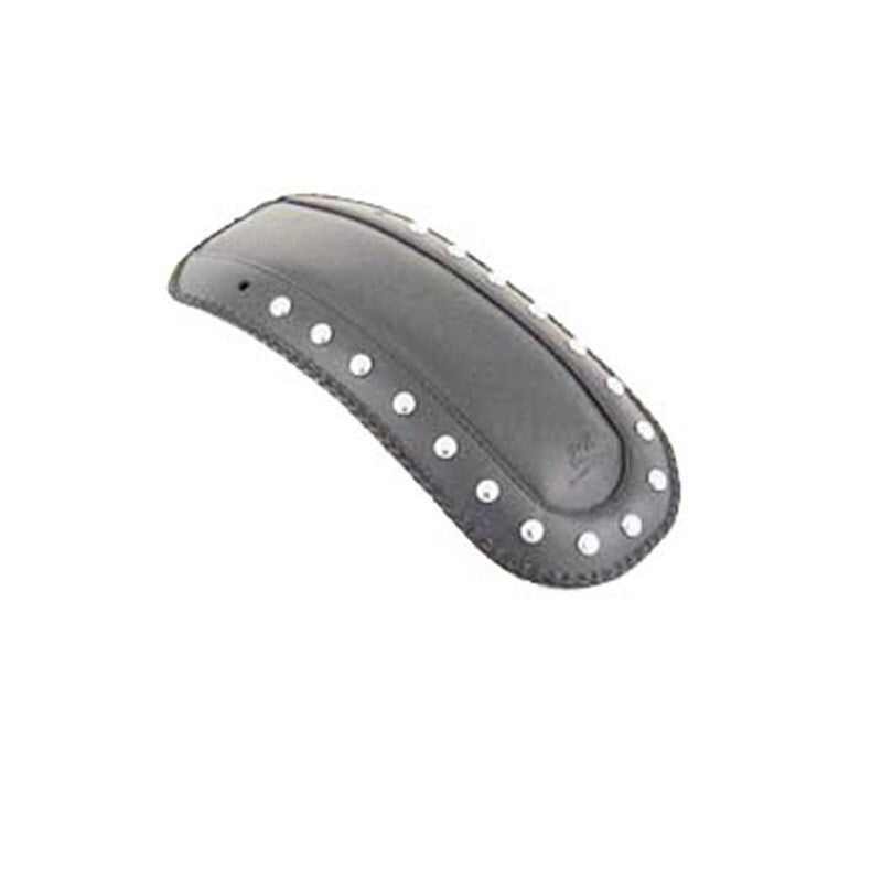 Mustang Motorcycle Mustang 1980-2007 Harley Early FL, FLHT Touring Accessories Fender Bib w/Studs - Black - 78041