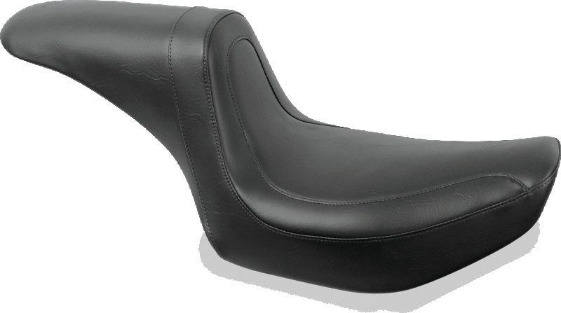 Mustang Motorcycle Mustang 1982-2000 Harley FXR Fastback 1PC Seat - Black - 75445