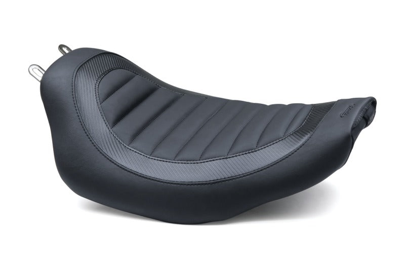 Mustang Motorcycle Mustang 1982-2000 Harley FXR Jody Perewitz Design Solo Seat (Frame Mounted) - Black - 76991