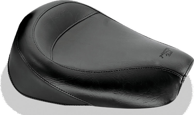 Mustang Motorcycle Mustang 1982-2003 Harley Sportster Standard Touring Solo Seat - Black - 75117