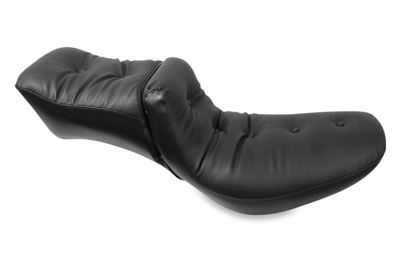 Mustang Motorcycle Mustang 1984-2006 Harley Standard Rear Tire Duke 1PC Regal Seat - Black - 75049