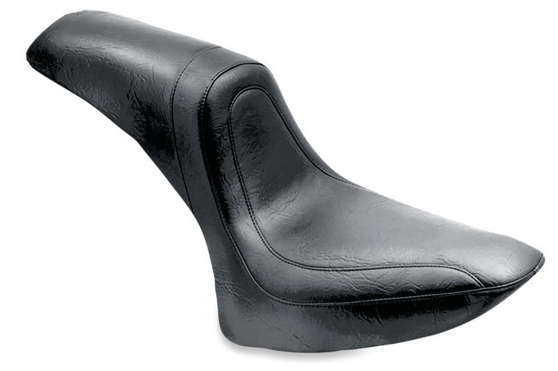 Mustang Motorcycle Mustang 1984-2006 Harley Standard Rear Tire Fastback 1PC Seat - Black - 75444