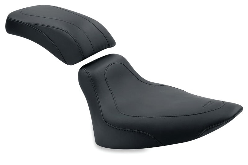Mustang Motorcycle Mustang 1984-2006 Harley Standard Rear Tire Harley Tripper Passenger Seat - Black - 76187