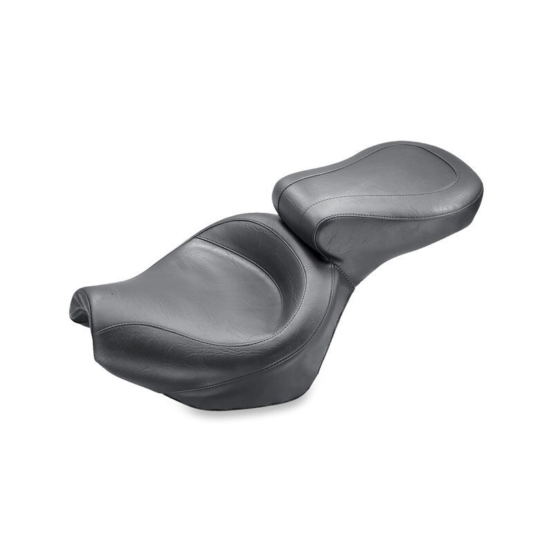 Mustang Motorcycle Mustang 1987-2004 Suzuki VS1400 Intruder, 2005-2008 S83 Standard Touring 1PC Seat - Black - 75261