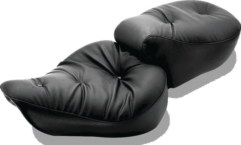 Mustang Motorcycle Mustang 1991-2005 Harley Dyna Wide Touring 1PC Seat Regal - Black - 75531