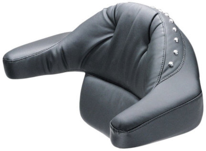 Mustang Motorcycle Mustang 1993-2013 Harley Electra Glide Std,Rd Glide,Rd King,Str Glide Extended Arm Wrap w/Studs - Black - 75331