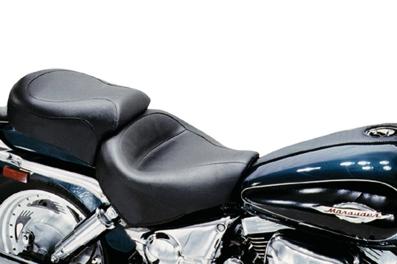 Mustang Motorcycle Mustang 1997-2005 Suzuki VZ800 Marauder Standard Touring 2PC Seat - Black - 75818