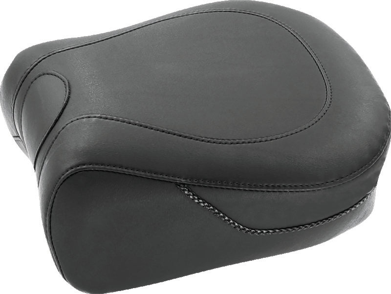 Mustang Motorcycle Mustang 1997-2007 Harley Electra Glide, Rd Glide Lowdown Standard Touring Passenger Seat - Black - 79356
