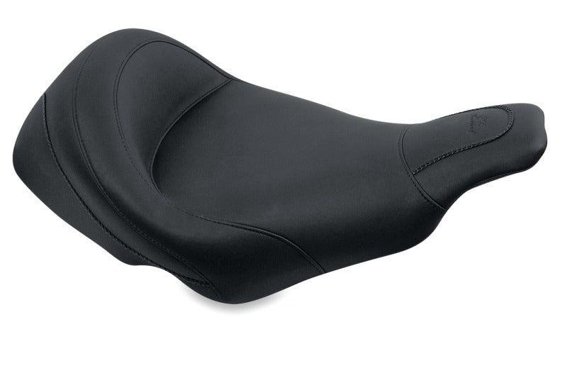 Mustang Motorcycle Mustang 1997-2007 Harley Electra Glide, Road Glide Harley Standard Touring Solo Seat - Black - 75353