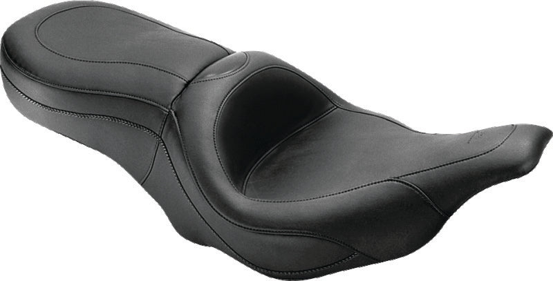 Mustang Motorcycle Mustang 1997-2007 Harley Electra Glide,Road Glide Sport Touring 1PC Seat - Black - 75454