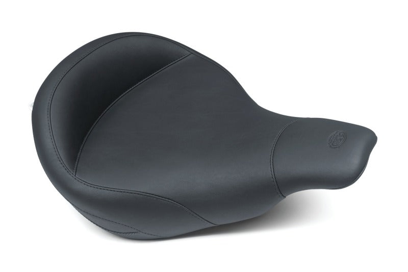 Mustang Motorcycle Mustang 1997-2007 Harley Electra Glide Std, Road Glide Super Touring Solo Seat - Black - 76083