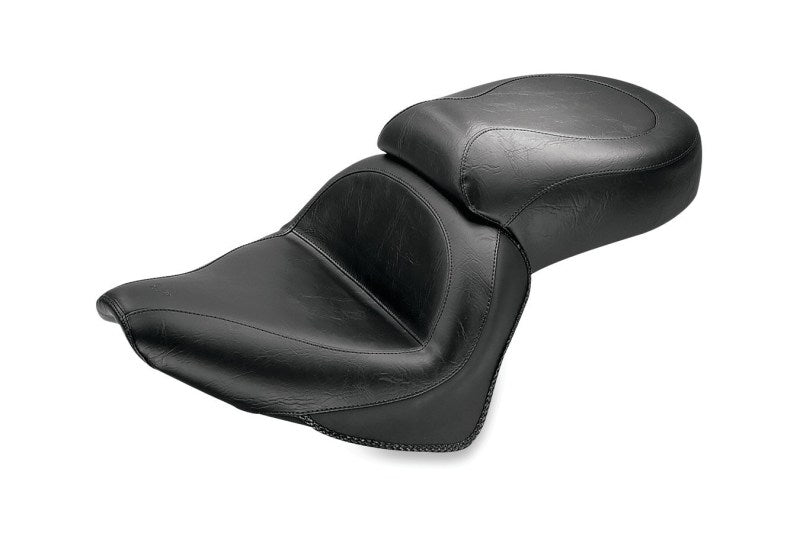 Mustang Motorcycle Mustang 1999-2008 Honda VLX600 Shadow Wide Touring 1PC Seat - Black - 75794