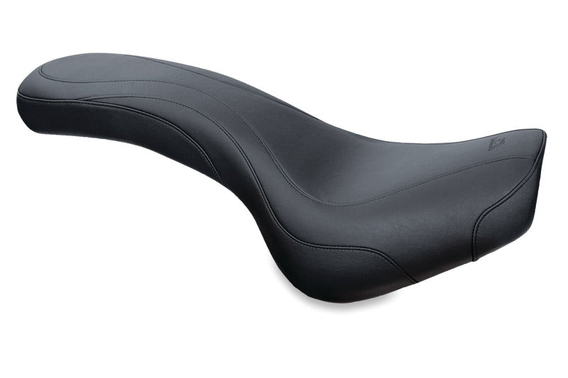 Mustang Motorcycle Mustang 1999-2015 Yamaha Road Star 1600/1700 DayTripper 1PC Seat - Black - 76168