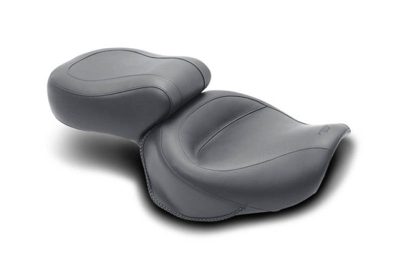 Mustang Motorcycle Mustang 2000-2008 Honda VT1100 Sabre,1997-2008 Spirit,1987-1997 Shadow,1995-2001 Ace Touring 1PC Seat - Black - 75018