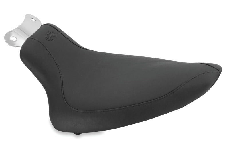 Mustang Motorcycle Mustang 2000-2015 Harley Softail Standard Rear Tire Runaround Solo Seat - Black - 76884