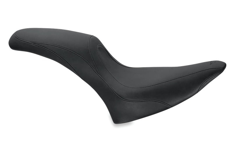 Mustang Motorcycle Mustang 2000-2015 Harley Softail Standard Rear Tire Tripper Fastback 1PC Seat - Black - 76057