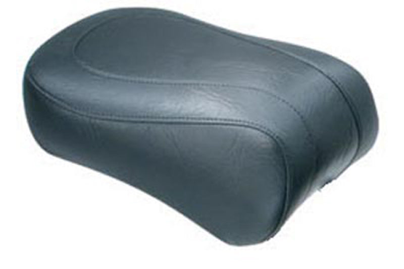 Mustang Motorcycle Mustang 2000-2015 Harley Softail Standard Rear Tire Wide Vint Touring Passenger Seat - Black - 76178