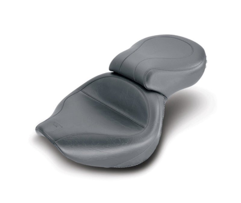 Mustang Motorcycle Mustang 2001-2008 Honda VT750DC Spirit Wide Touring 1PC Seat - Black - 75105
