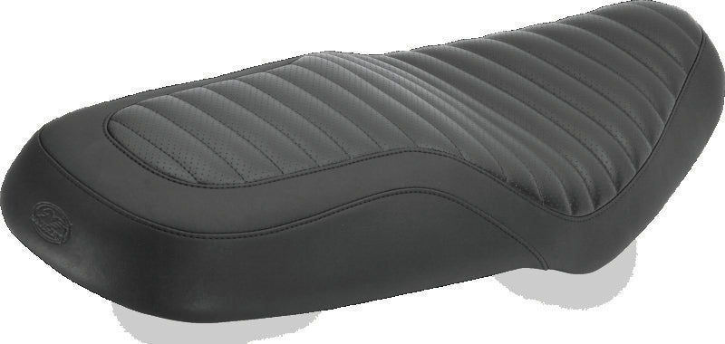 Mustang Motorcycle Mustang 2001-2015 Triumph Bonneville, T100,Scrambler, Thruxton, 2012 SE 1PC Classic Seat - Black - 76828