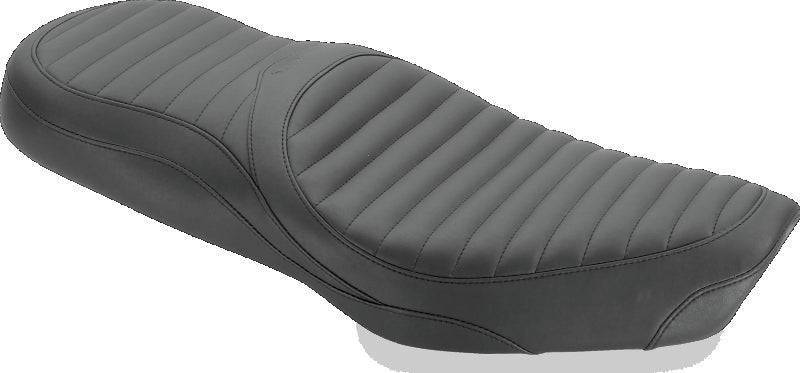 Mustang Motorcycle Mustang 2001-2015 Triumph Bonneville, T100,Scrambler ,Thruxton, 2012 SE 1PC Seat- Black - 76827