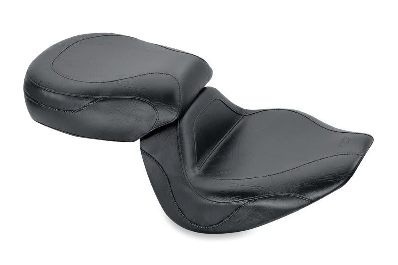 Mustang Motorcycle Mustang 2002-2003 Yamaha Road Star Warrior 1700 Sport Touring 1PC Seat - Black - 75871