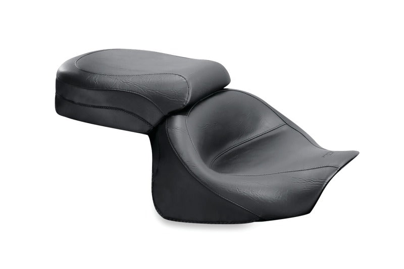 Mustang Motorcycle Mustang 2003-2008 Kawasaki Vulcan 1600 Classic, 2005-2008 Nomad Standard Touring 2PC Seat - Black - 75891