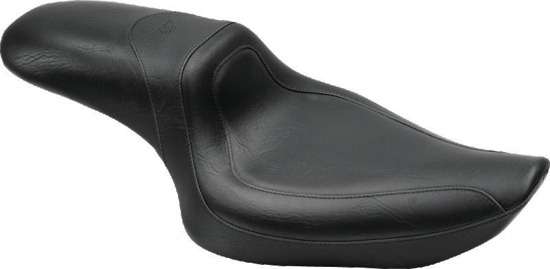 Mustang Motorcycle Mustang 2004-2021 Harley Sportster Fastback 1PC Seat - Black - 76145