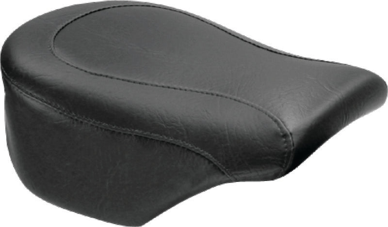 Mustang Motorcycle Mustang 2004-2021 Harley Sportster Standard Touring Passenger Seat - Black - 76503