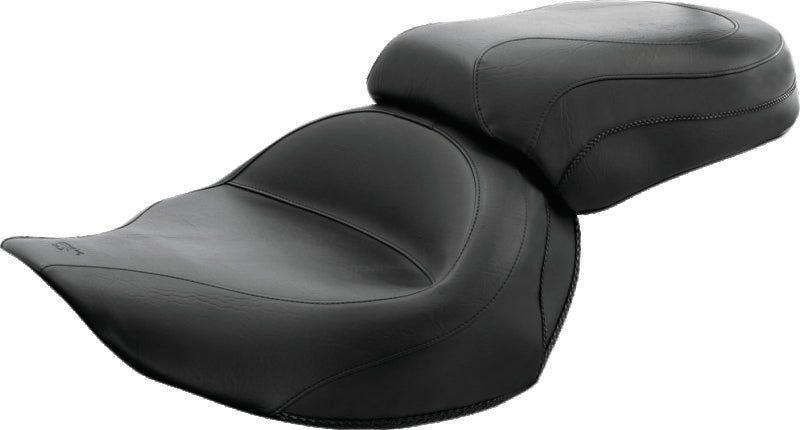 Mustang Motorcycle Mustang 2006-2015 Yamaha Roadliner & Stratoliner Wide Touring Solo Seat - Black - 76124