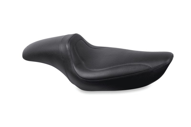 Mustang Motorcycle Mustang 2006-2017 Harley Dyna Fastback 1PC Seat - Black - 75595