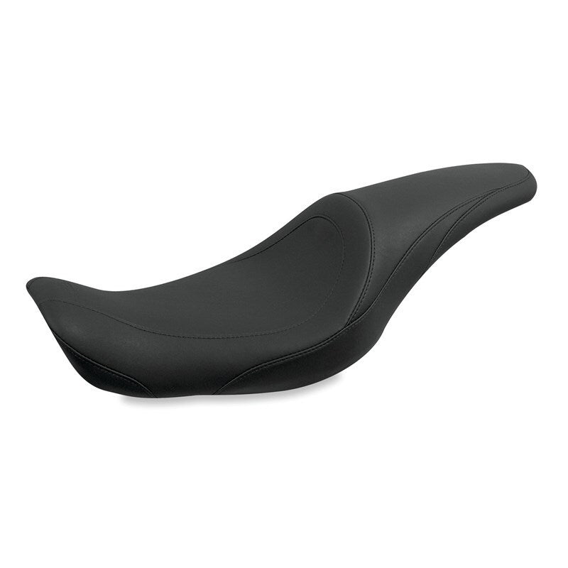 Mustang Motorcycle Mustang 2006-2017 Harley Dyna Tripper Fastback 1PC Seat - Black - 76059