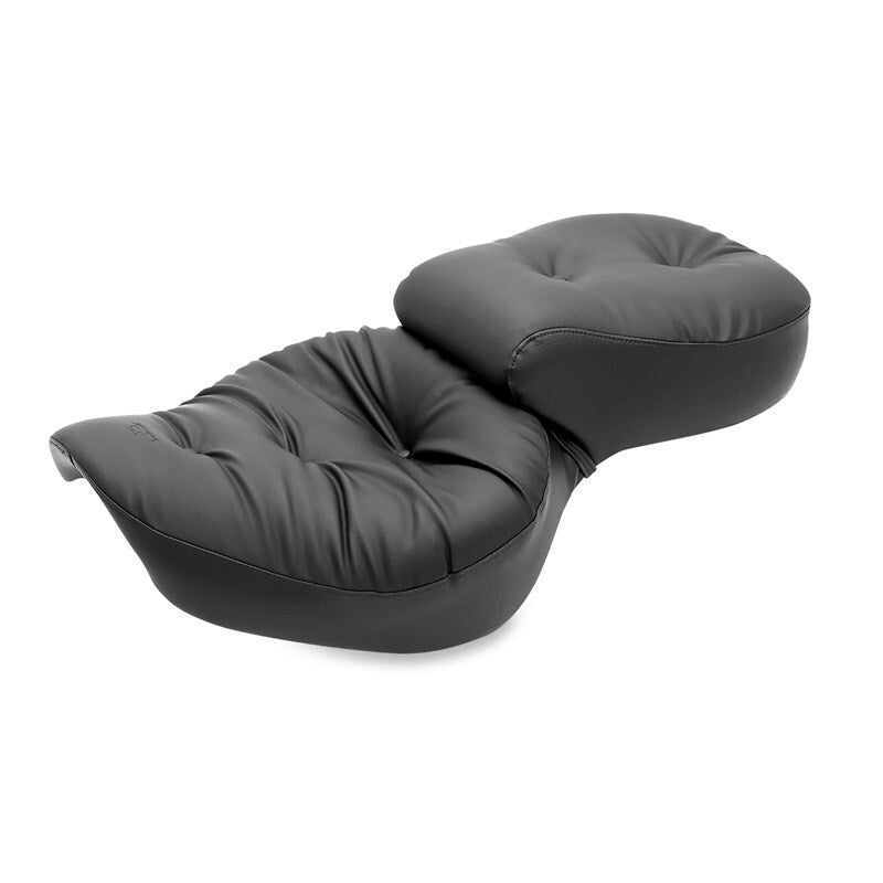 Mustang Motorcycle Mustang 2006-2017 Harley Dyna Wide Touring 1PC Seat Regal - Black - 75480