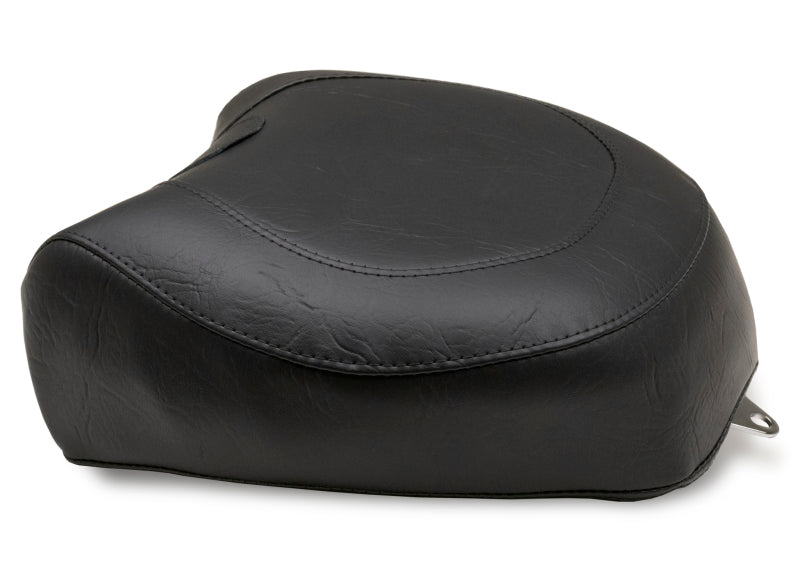 Mustang Motorcycle Mustang 2006-2017 Harley Dyna Wide Touring Recessed Passenger Seat - Black - 79359