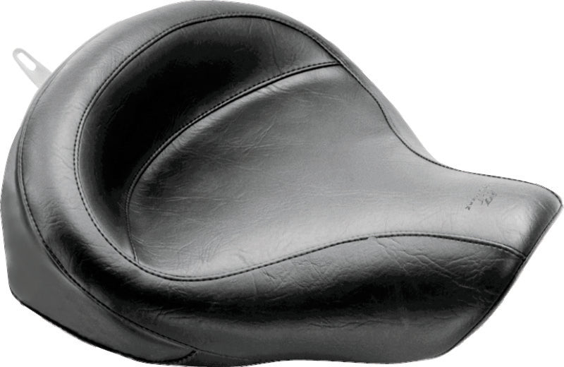 Mustang Motorcycle Mustang 2006-2017 Harley Dyna Wide Touring Solo Seat - Black - 76117