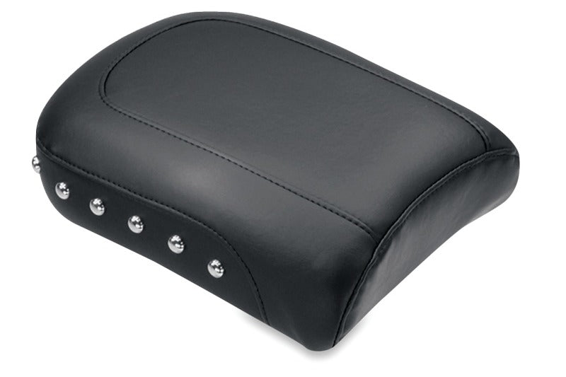 Mustang Motorcycle Mustang 2008-2021 Harley Electra Glide,Rd Glide,Rd King,Str Glide Pass Seat(8.5wide) w/Studs - Black - 75453