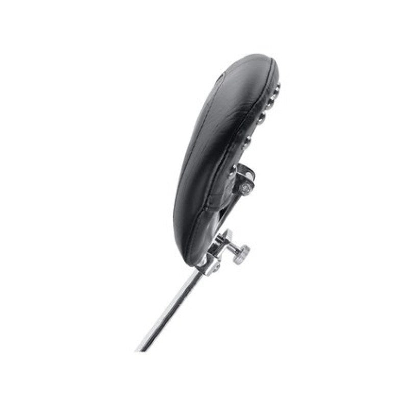 Mustang Motorcycle Mustang 2008-2021 Harley Electra Glide,Rd Glide,Rd King,Str Glide Summit Driver Backrest w/Studs -Black - 79588