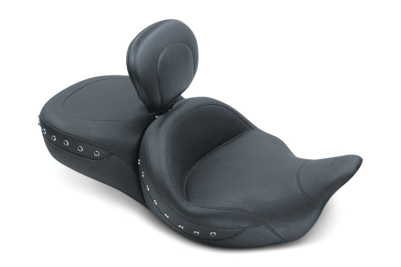 Mustang Motorcycle Mustang 2008-2021 Harley Electra Glide,Rd Glide,Rd King,Str Glide Touring 1PC Seat Blk Pearls - Black - 79586