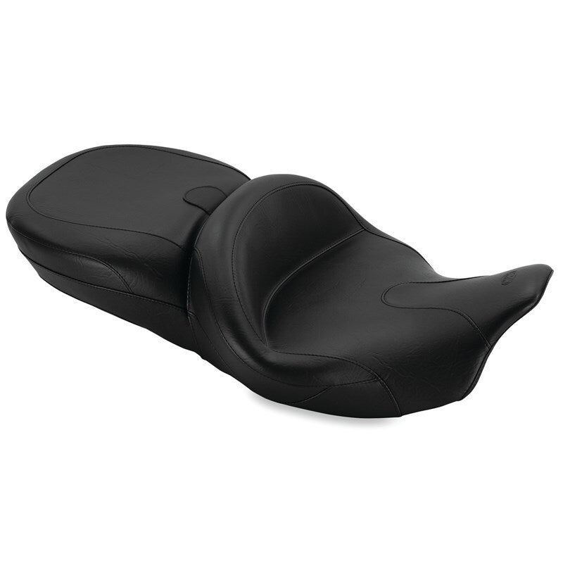Mustang Motorcycle Mustang 2008-2021 Harley Electra Glide,Rd Glide,Rd King,Str Glide Touring Summit 1PC Seat - Black - 76860