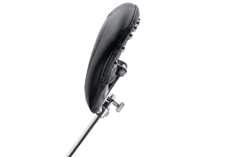 Mustang Motorcycle Mustang 2008-2021 Harley Electra Glide Std,Rd Glide,Rd King,Str Glide Passenger Backrest w/Studs - Blac - 79721