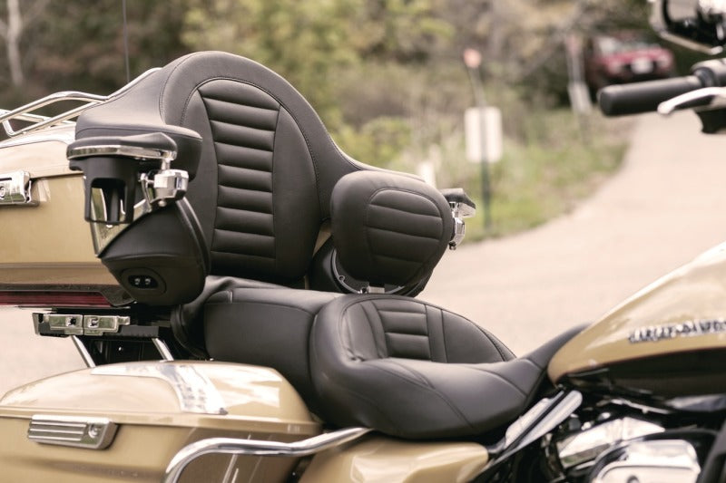 Mustang Motorcycle Mustang 2008-2021 Harley Electra Glide Std, Rd Glide ,Rd King ,Str Glide Super Touring Arm Wrap - Black - 79014