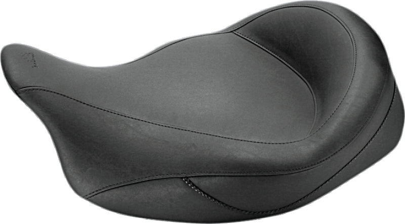 Mustang Motorcycle Mustang 2008-2021 Harley Electra Glide Std,Rd Glide,Rd King,Str Glide Super Touring Solo Seat - Black - 76067