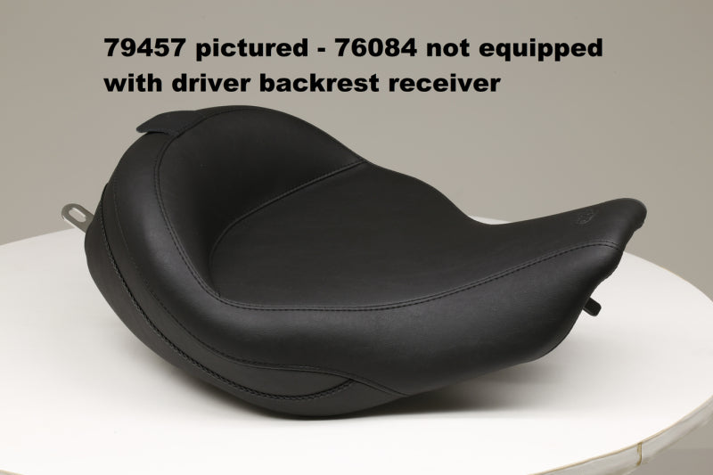 Mustang Motorcycle Mustang 2008-2021 Harley Electra Glide Std,Rd Glide,Rd King, Str Glide Tripper Solo Seat - Brown - 76084