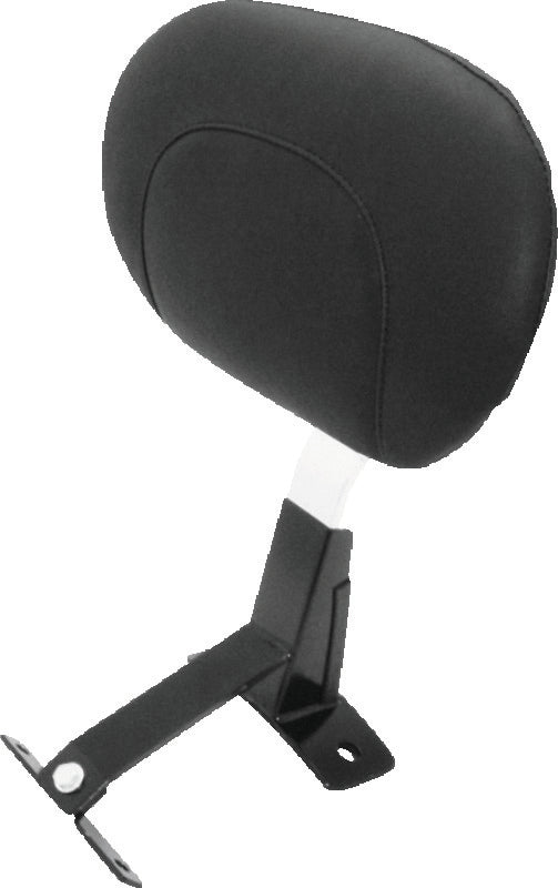 Mustang Motorcycle Mustang 2008-2021 Harley FL Touring Driver Backrest Kit - Black - 79610
