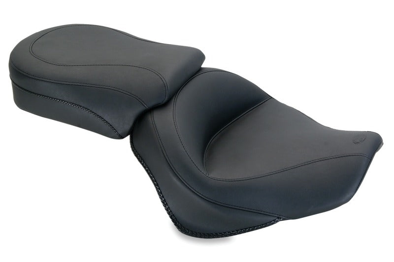 Mustang Motorcycle Mustang 2010-2018 Triumph Thunderbird, Thunderbird Storm Std. Touring 2PC Seat - Black - 76831
