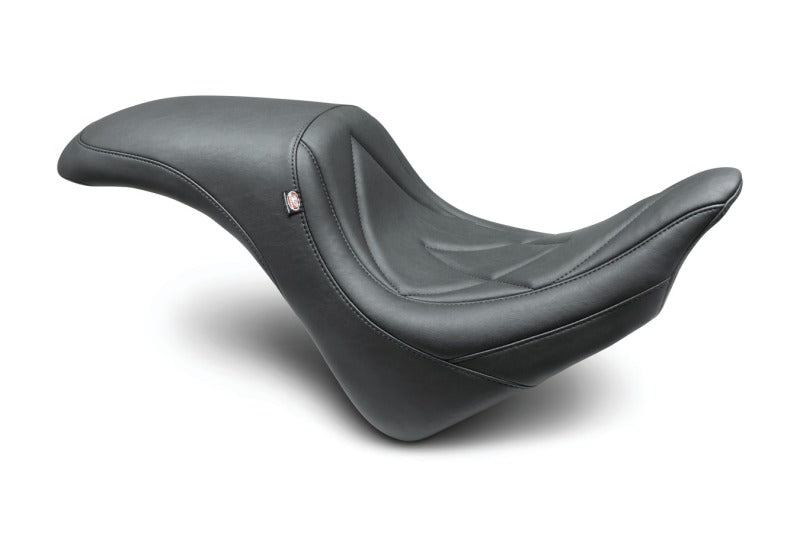 Mustang Motorcycle Mustang 2010-2021 Honda VT1300CX Fury Tripper Fastback 1PC Seat w/Diamond Stitch - Black - 84100
