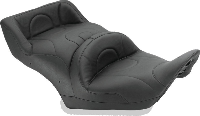 Mustang Motorcycle Mustang 2012-2017 Honda Gold Wing Standard Touring Heated 1PC Seat - Black - 79909